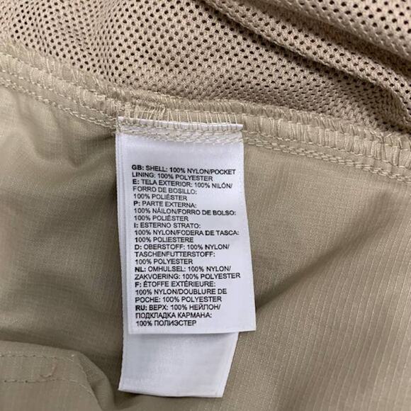 NORTH FACE Womens Convertible Roll Up Leg Khaki Hiking Outdoor Pants | 16 - Picture 5 of 6